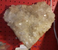 Heart Shaped Crystal Plate--Green Dragon - Product Image