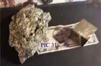 Pyrite--Cubed---Green Dragon - Product Image